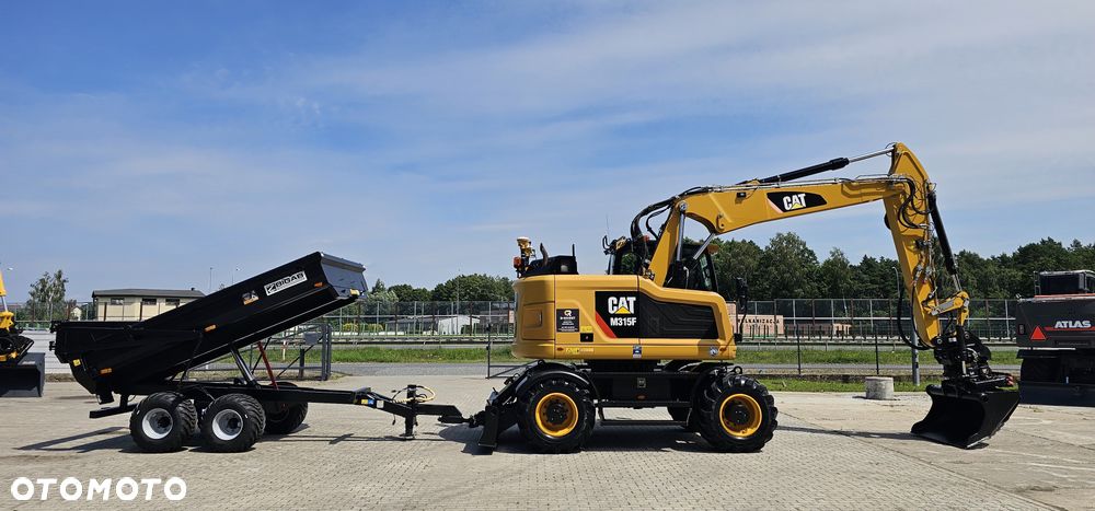 Caterpillar M315F (315F, M314F, M317F) TRIMBLE ROTOTILT TRS10 PRZYCZEPA - 2
