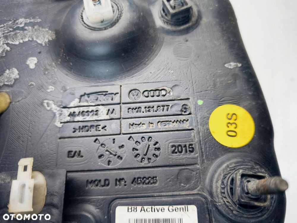 POMPA ZBIORNIK PŁYNU ADBLUE AUDI A4 B8 A5 8T LIFT 8K0131969 8K0131877S - 3