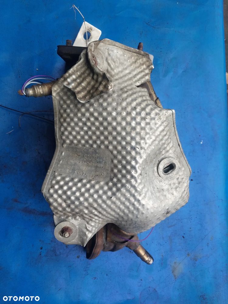 Katalizator pusty Saab 93 2.0 T Turbo Opel Vectra C puszka katalizatora kolektor pucha odudowa katalizatora osłona termiczna - 4