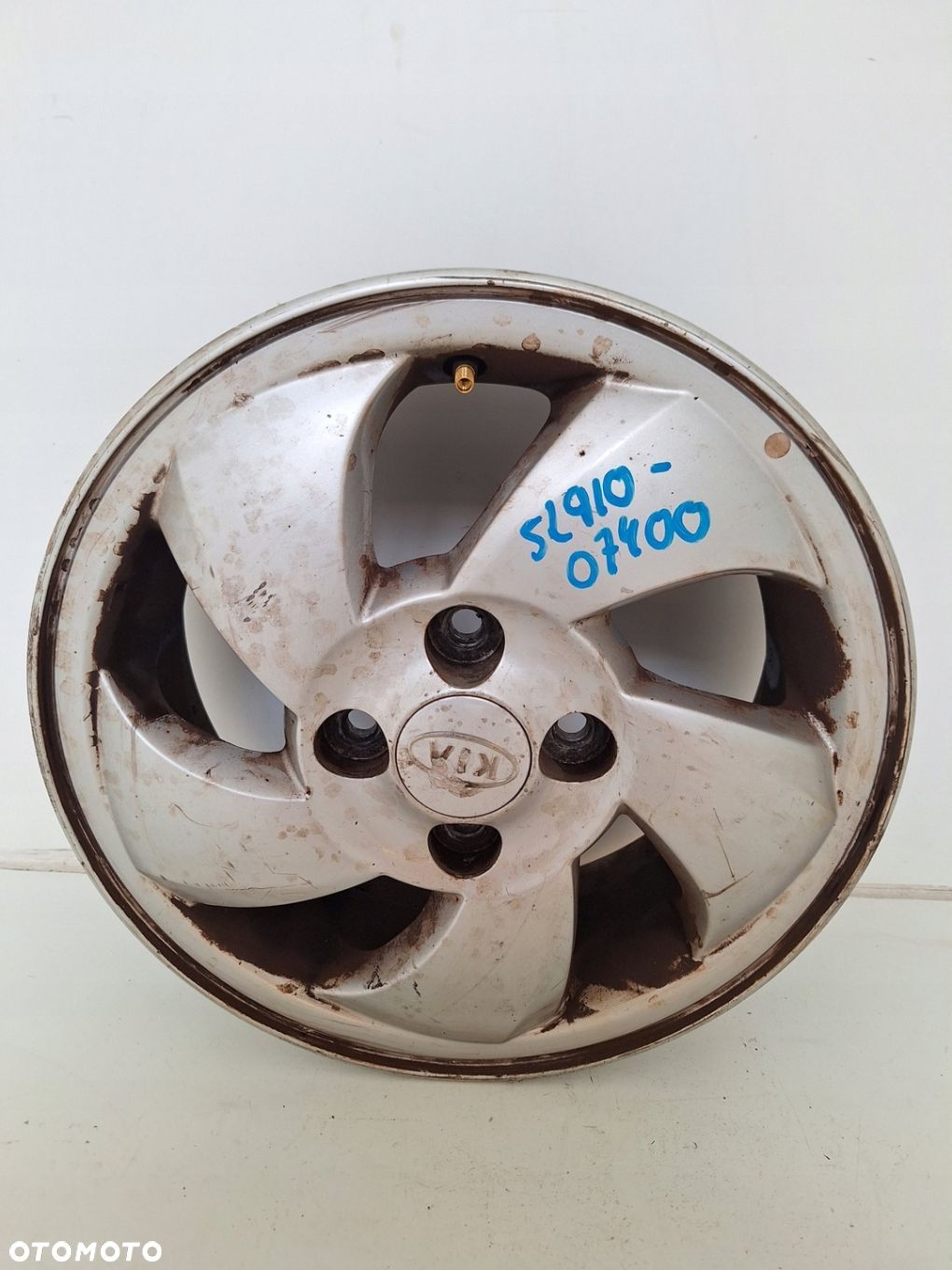 FELGA ALUMINIOWA KIA OE PICANTO 5.0" x 14" 4x100 ET 49 52910-07400 - 1