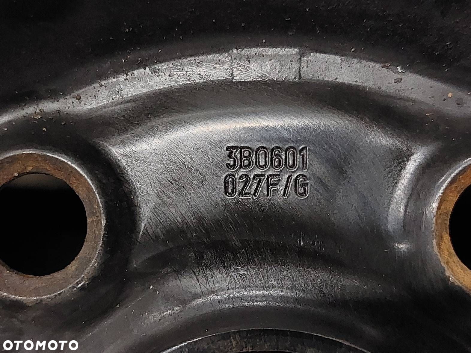 FELGA STALOWA 1 SZT 5x112 7Jx16 ET37 FI57,1 SEAT VW AUDI 3B0601027F - 2