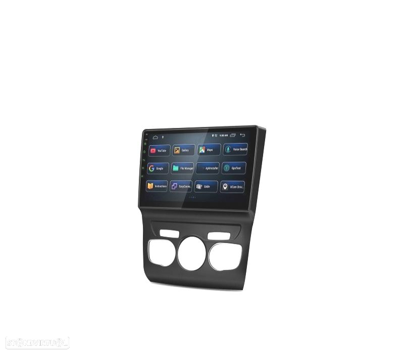 AUTO RÁDIO GPS ANDROID 12 CITROEN C4 SEDAN 10-18 TÁTIL - 3