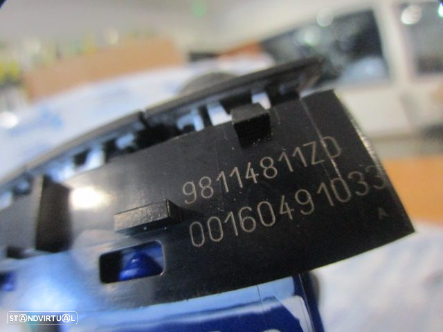 Interruptor 98114811ZD CITROEN C3  A51 FASE 2 2016 1.6HDI 75CV 5P BRANCO VOLUME - 4