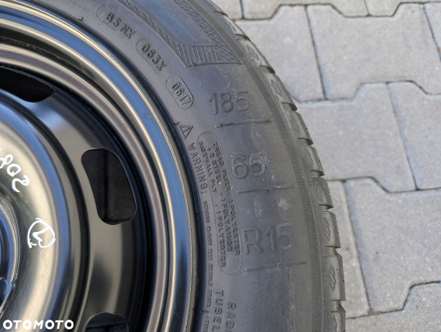 KOŁO DOJAZDOWE ZAPASOWE 15 PEUGEOT 208 I 2012-2019 - 5