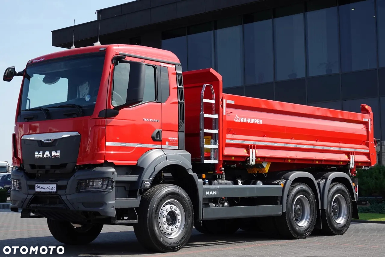 MAN TGS 33.440 / 6X4 / WYMIEŃ SWÓJ STARY NA NOWY / WYWROTKA 3 STRONNA / HYDROBURTA / BORDMATIC / KH-KIPPER / FABRYCZNIE NOWY / DOSTĘPNY OD RĘKI - 13