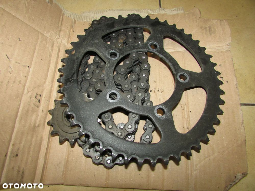 ZONTES G1 125 scrambler łańcuch zębatki zestaw napędowy idealny - 1