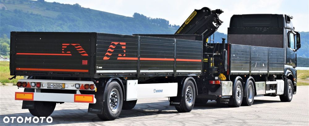 Mercedes-Benz ACTROS 2542 + PK 18002-EHC /PILOT + PRZYCZEPA* STAN BDB - 7