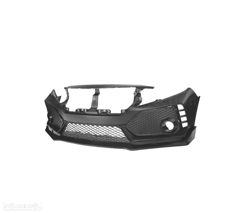 PARA-CHOQUES FRONTAL HONDA CIVIC 16- LOOK TYPE-R - 2