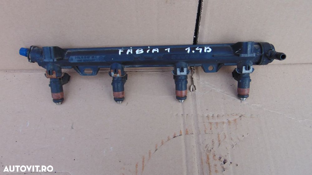 Rampa injectoare Skoda Fabia 1 1.4 benzina an 2000-2007 cod 035133319AF - 2