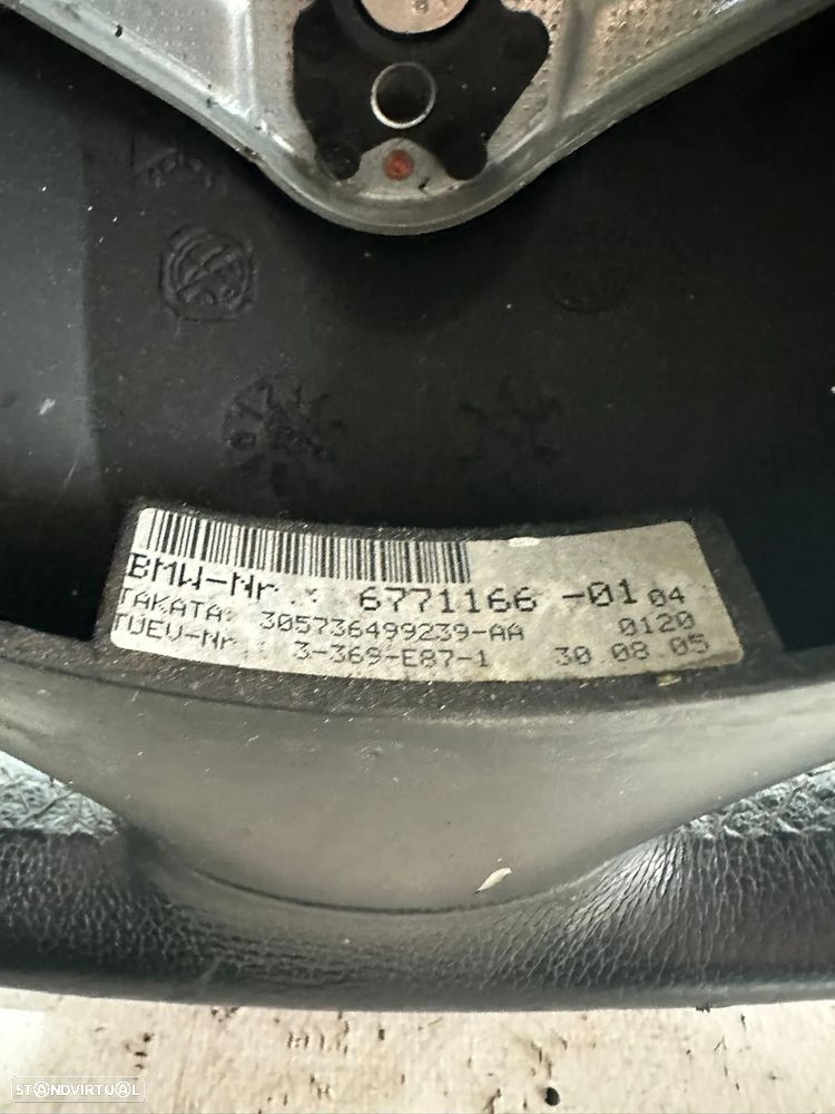 Completo Pele Original Multifunções Comandos BMW Serie 1 3 X1 E83 6771166 - 8