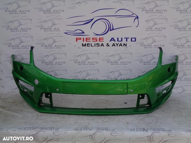Bara fata Skoda Octavia 3 VRS Facelift an 2017-2018-2019 Gauri pentru 4 senzori si spalatoare faru - 1