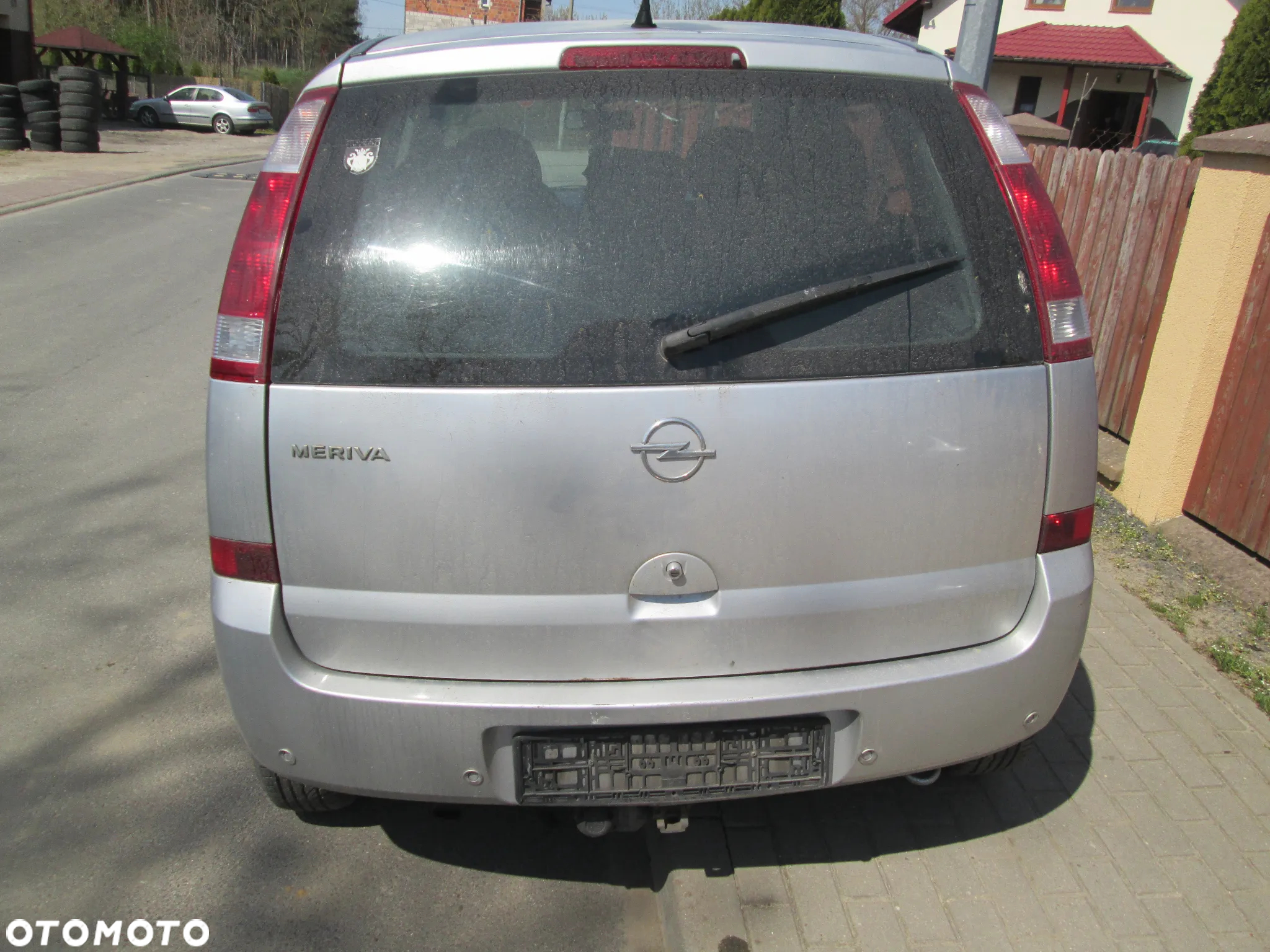 OPEL MERIVA A 1.6 8V Z16SE Z157 SILNIK DRZWI MASKA SZYBA FOTELE CZĘŚCI SREBRNA - 5