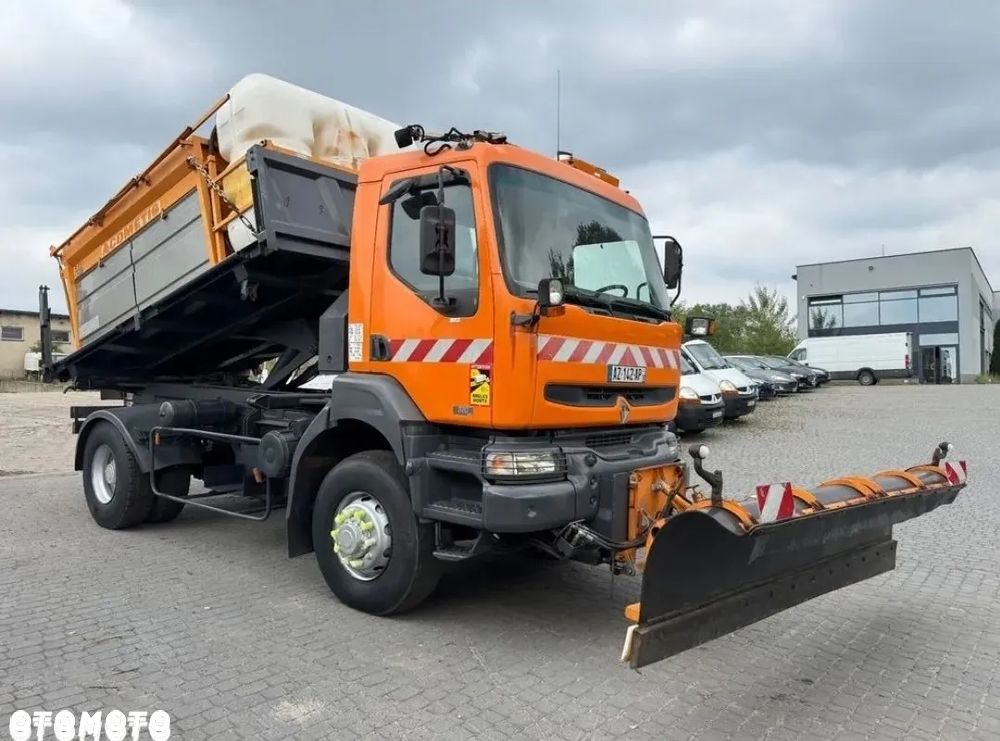 Renault Kerax 4x4 320DCi Wywrotka 3str 2004r. Klima SPECJALNY Solarka ACOMETIS Piaskarka Pług - 5
