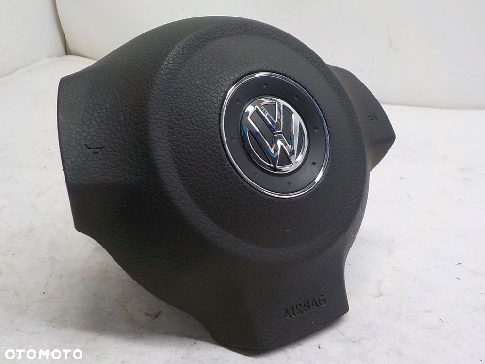 VW GOLF VI TOURAN II PODUSZKA KIEROWCY AIR BAG 5K0880201P - 6