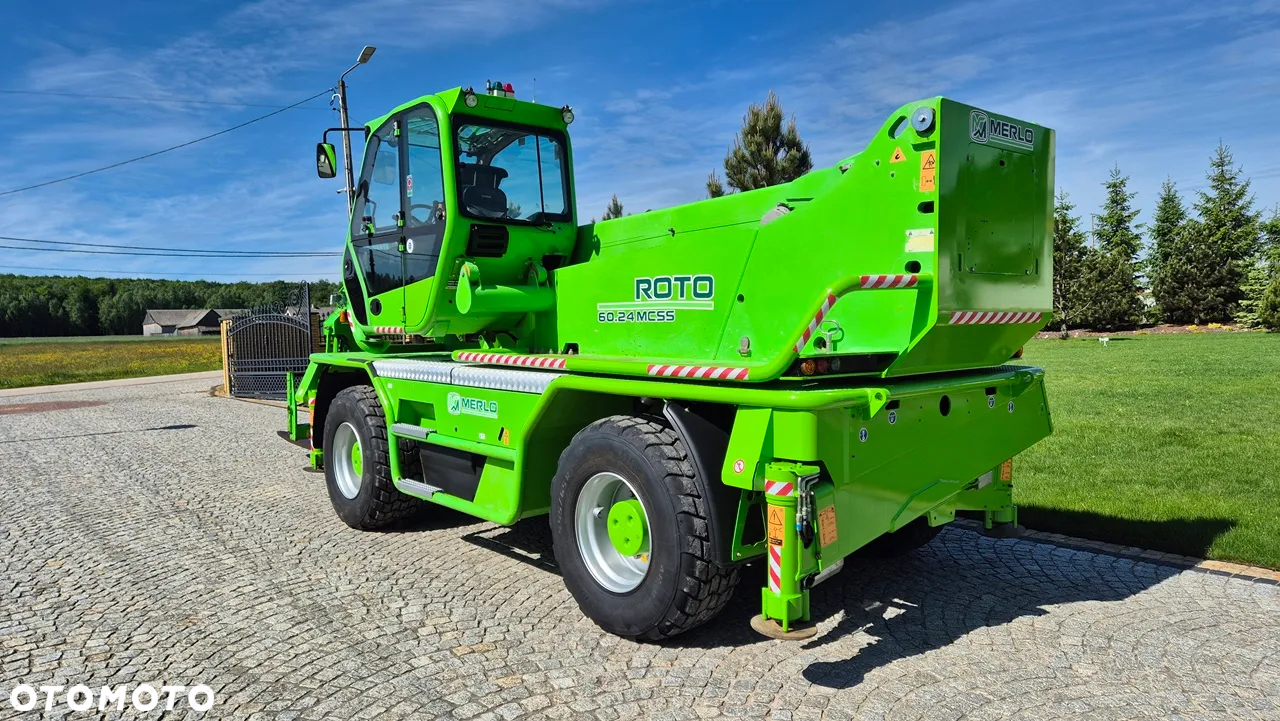 Merlo 6024 MCSS sprowadzony,radio,widły,wciągarka - 7