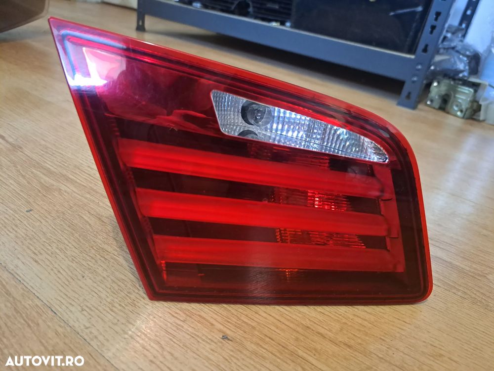 Stop tripla lampa stanga dreapta portbagaj / haion fara facelift original BMW F10 F18 - 6