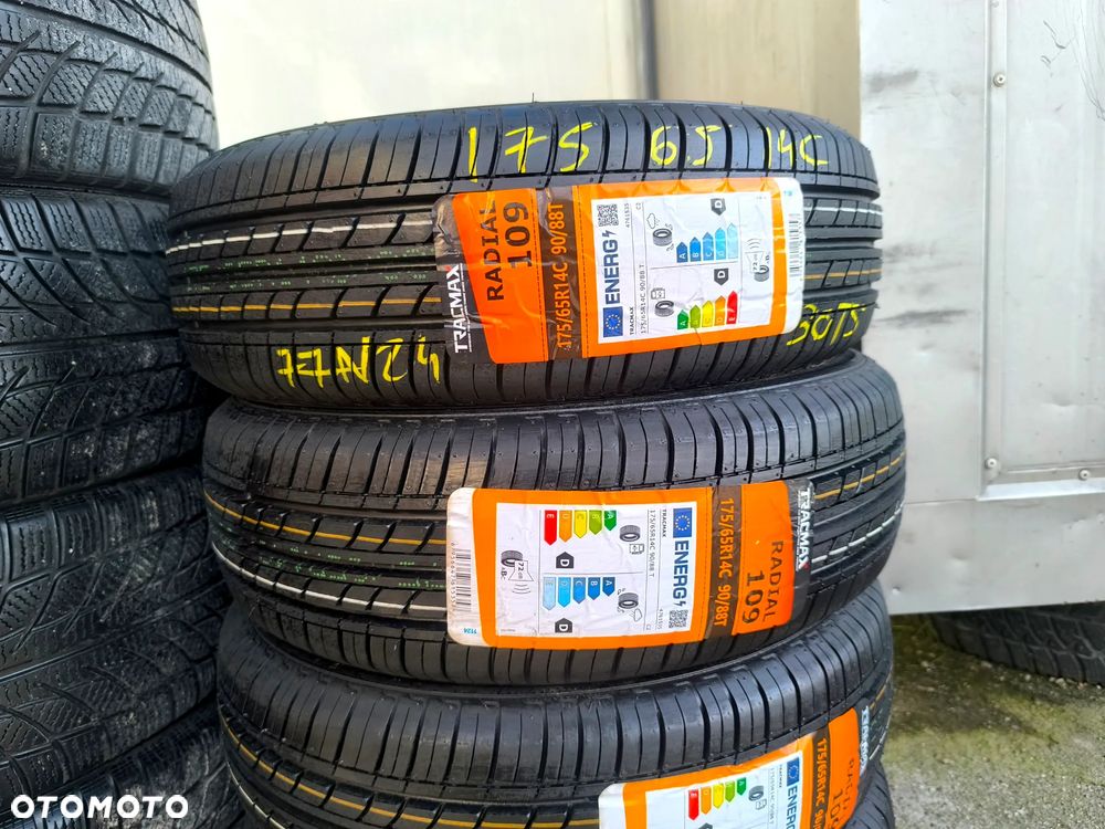 175/65R14C 90/88T 14 C Opony Letnie Lato NOWE TRACMAX RADIAL 109 8mm 24r. Legnica ALU-RAD 175/65 - 2