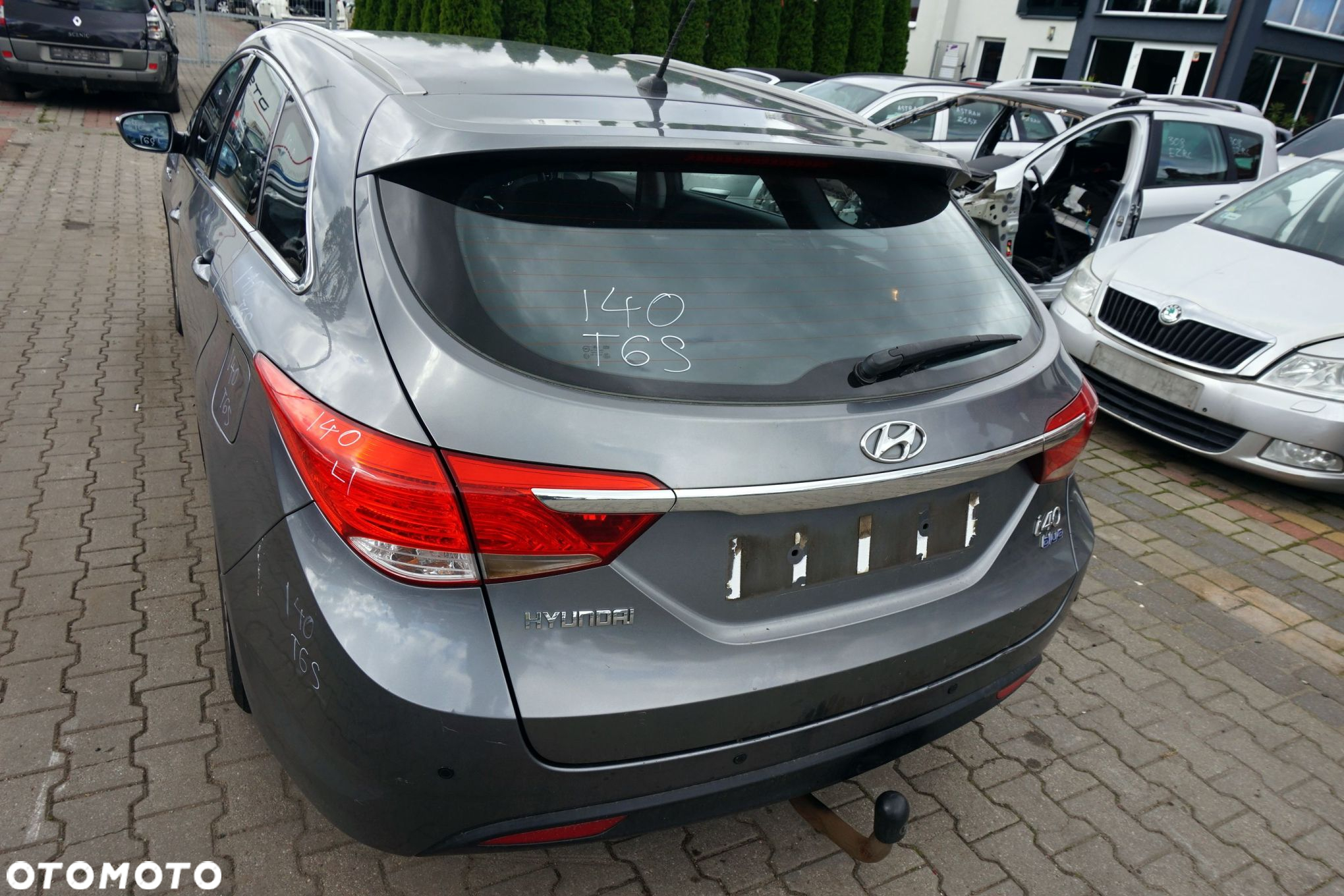 KLAPA BAGAŻNIKA TYLNA I40 VF KOMBI T6S  SZARY HYUNDAI 2011-2014 - 3