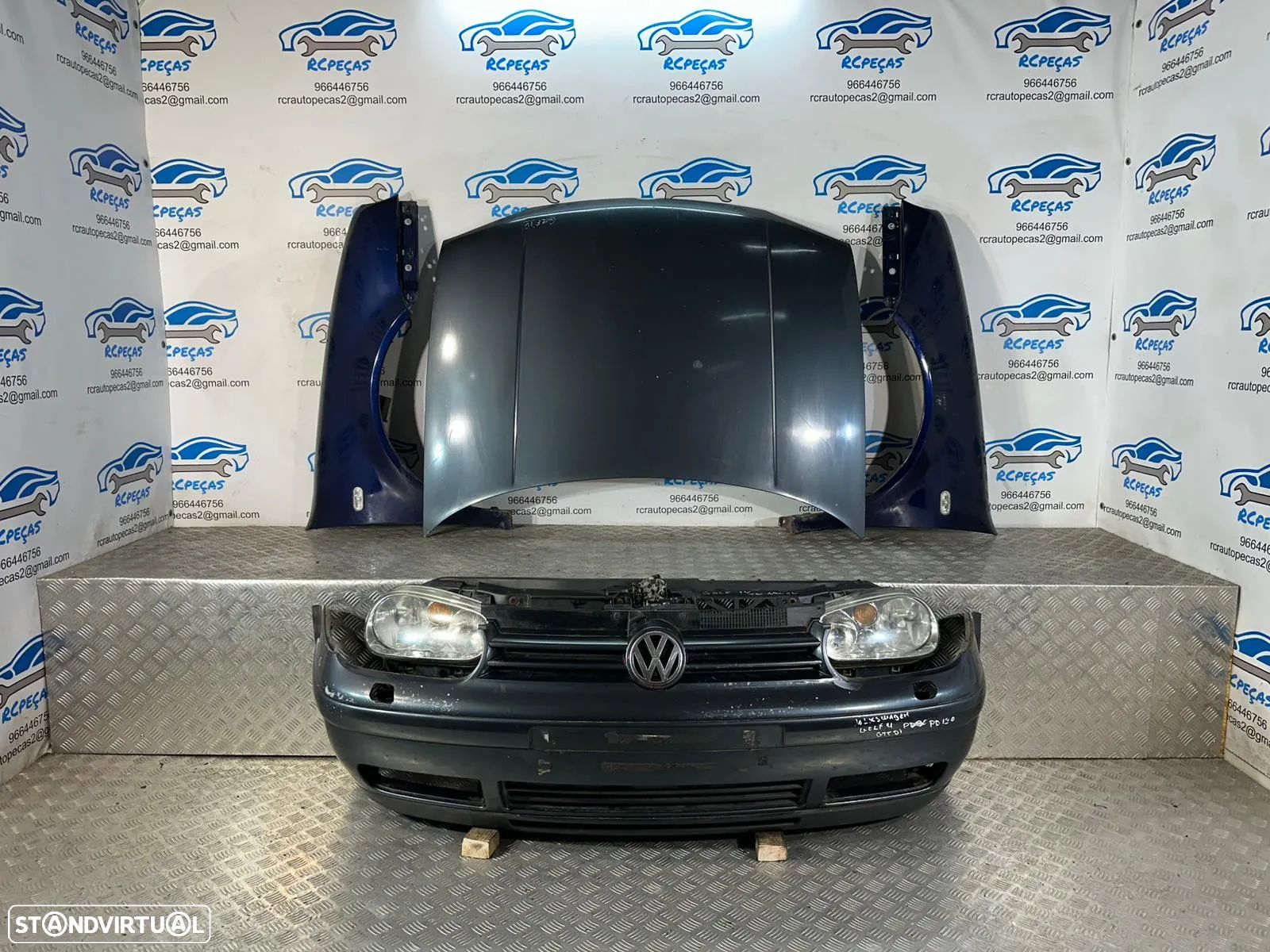 Frente Completa VW Volkswagen Golf 4 Mk4 1J GT TDi 130cv Com Farol Nevoeiro 1997 - 2004 - 1