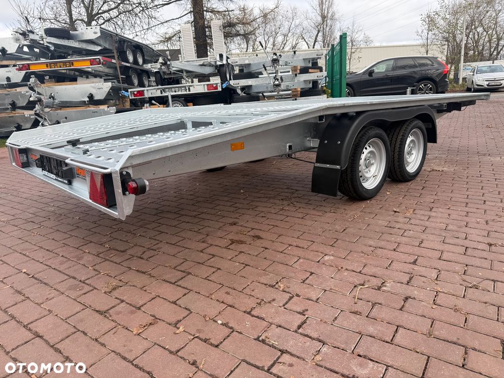 Neptun Laweta Neptun  4,2x2,1m DMC 2700 kg raz łamana mocna spawana DOSTAWA MOTOMUS - 6