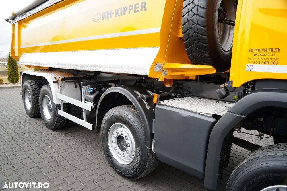 Scania 450 XT / 8x6 / BASCULATOR SPATE / OPTICRUISE / ANVELOPE 100% / EURO 6 - 20