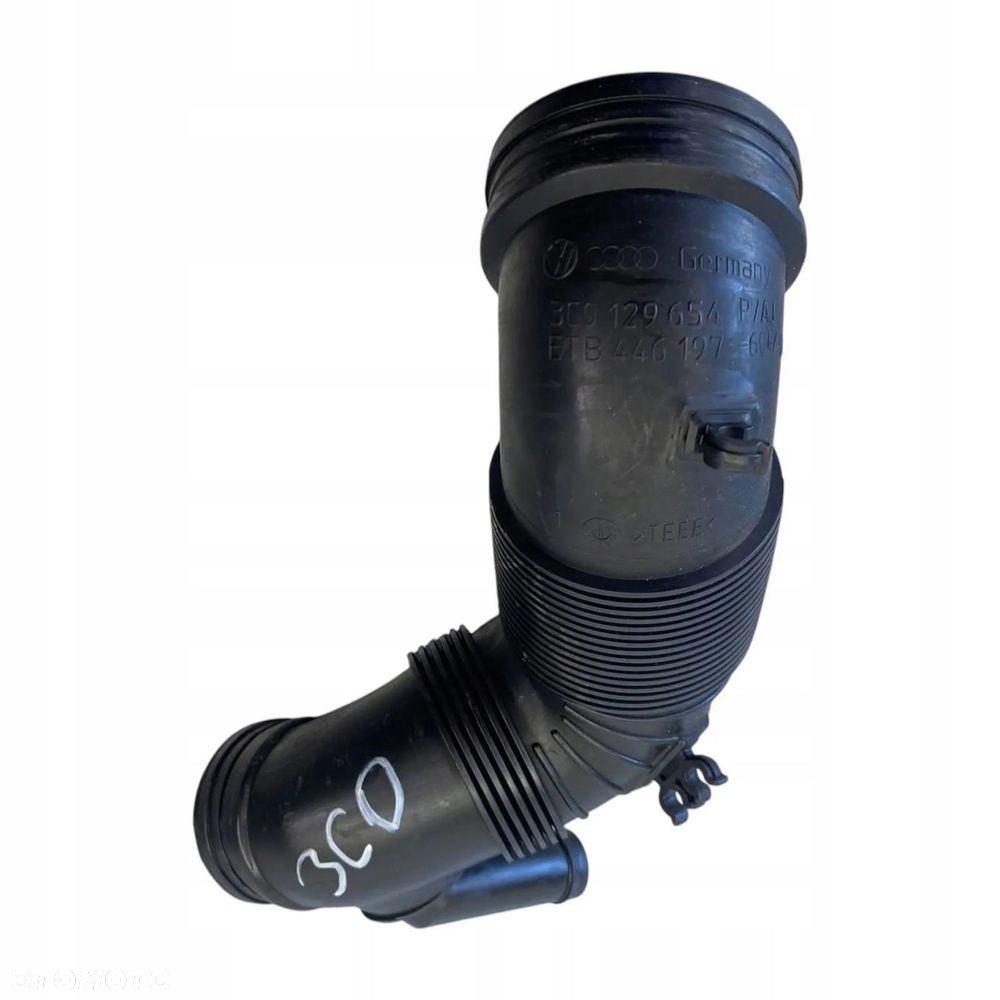 RURA WĄŻ POWIETRZA DOLOT VW GOLF VI PASSAT B6 B7 3C0129654 ORYGINAŁ - 4