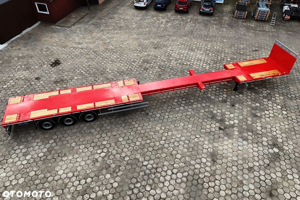 Özgül Trailer PLATFORMA TELEMEGA 13.600mm + 7.500mm rozciągu, ADR EX3, kontenery, konstrukcje, maszyny - 19