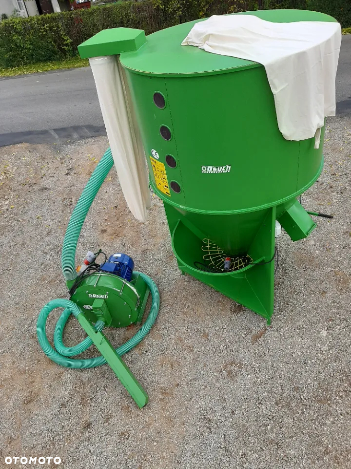 ZESTAW PASZOWY / PASZOWNIK Mieszalnik + Śrutownik Ssąco-Tłoczący/Młynek NOWY / WAGA elektroniczna / węże worki ssawa - 8
