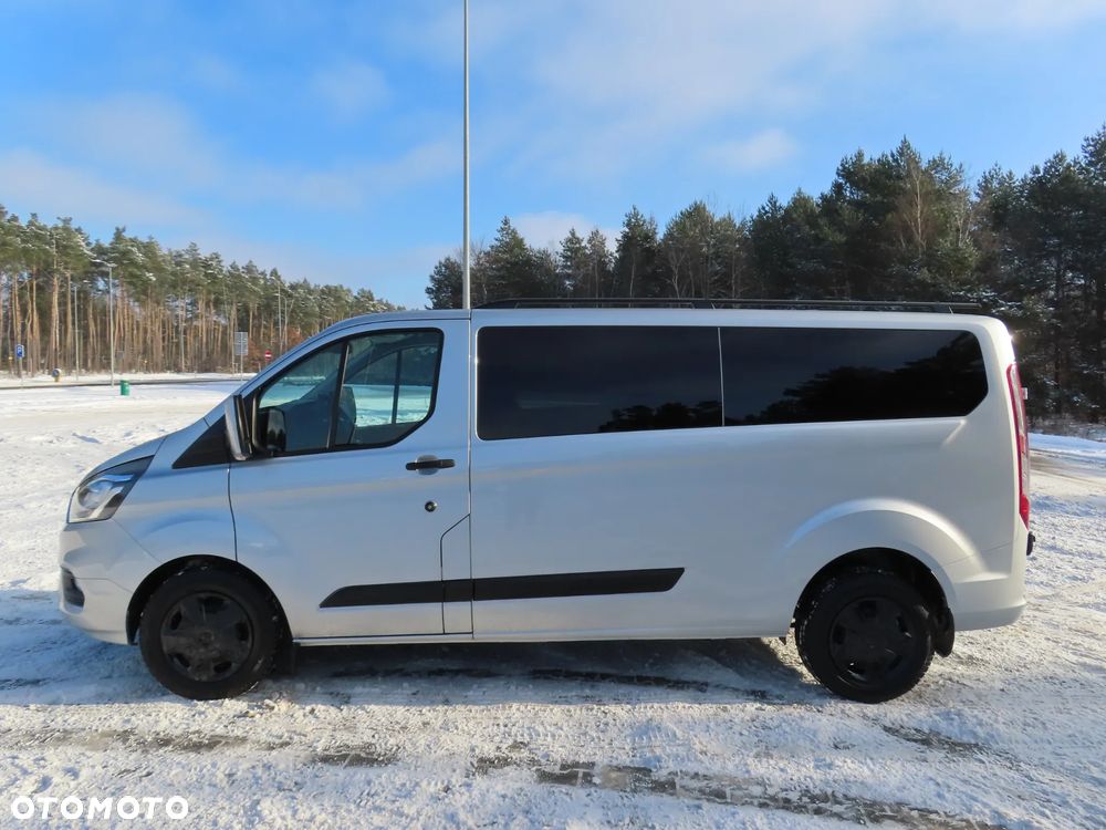 Ford Transit CUSTOM 2.0 TDCi 130 Km L2 Limited Edition W Najbogatszej Wersji Wyposażenia TREND L2H1 LONG Blaszak Furgon 9-Cio Osobowy Stan Jak NOWY POLECAM - 6