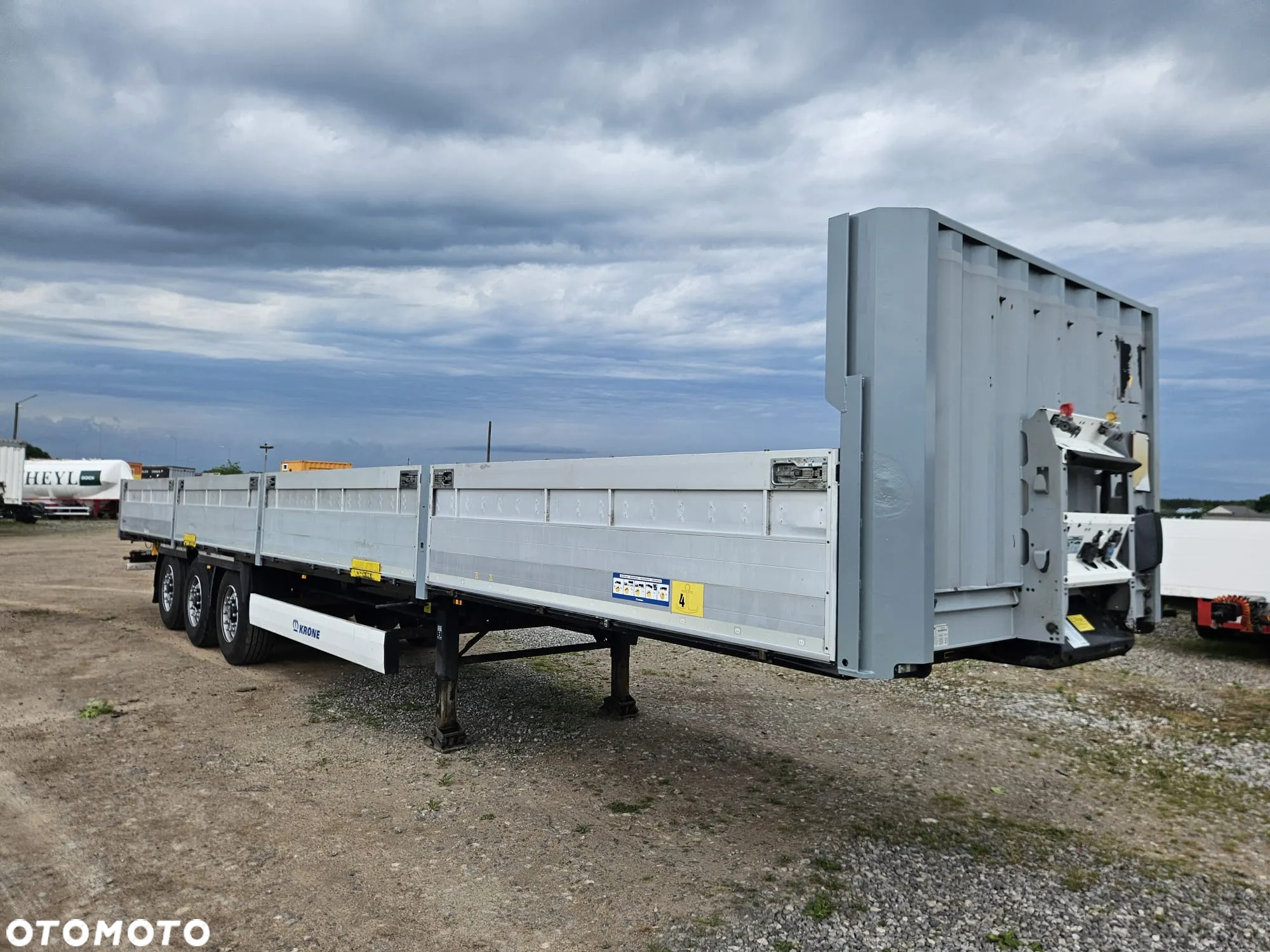Krone 47.000zł netto NACZEPA BUDOWLANKA BURTOWA STANDARD 2014 ROK St. BDB MOŻLIWOŚĆ TRANSPORTU - 2
