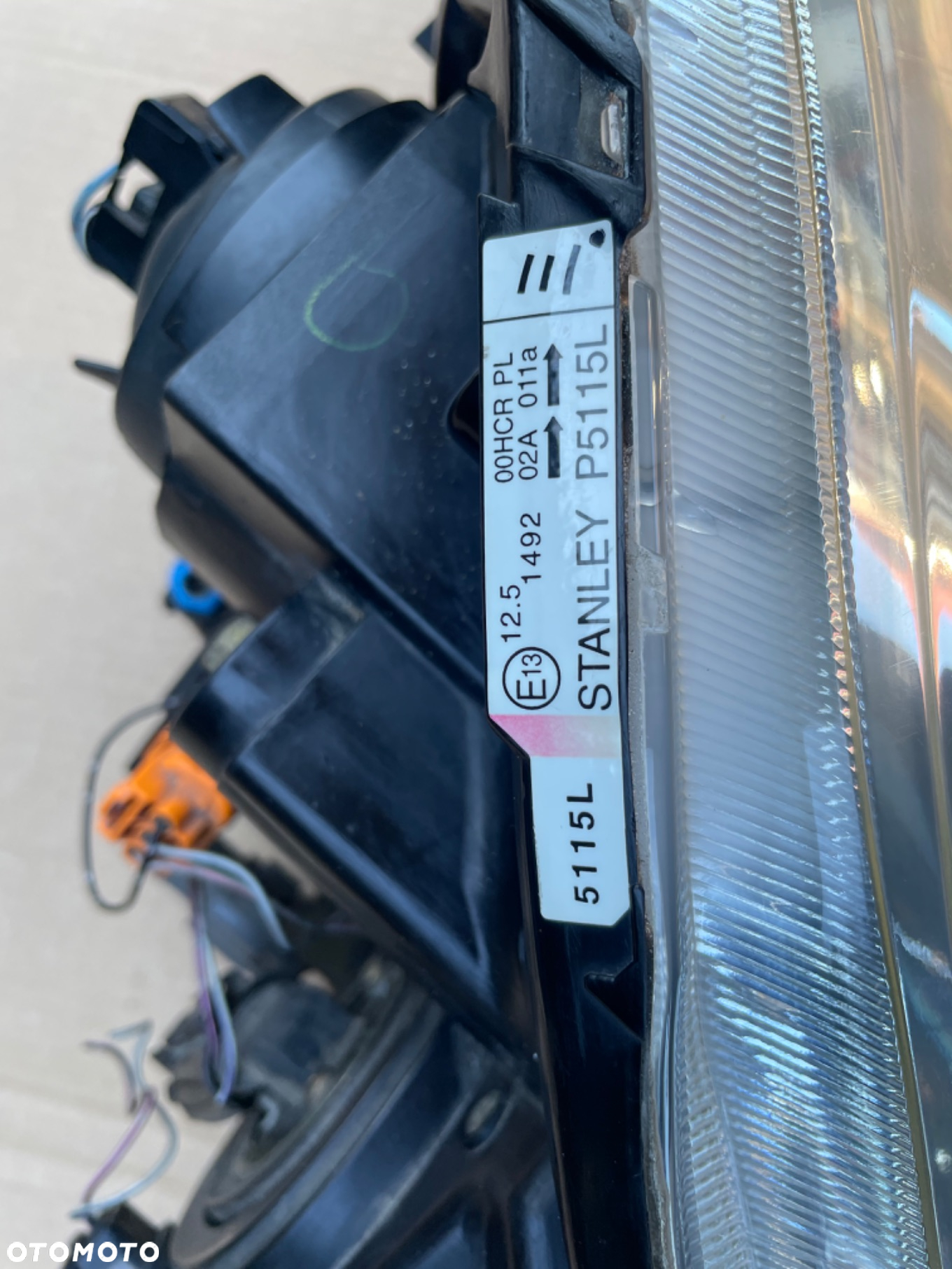 LAMPA PRZEDNIA MAZDA 5 V ORYGINALNA PRZED LIFTEM EUROPEJSKA - 5