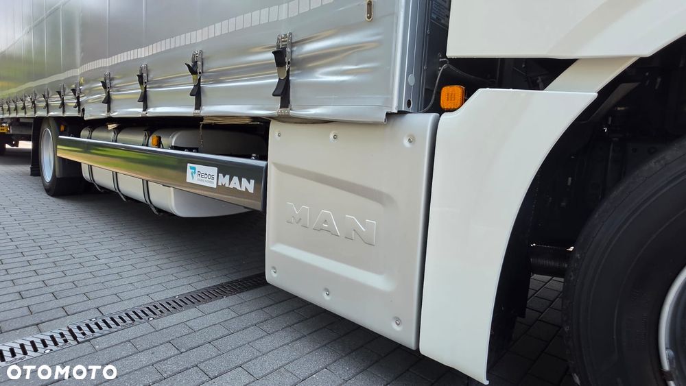 MAN ///TGX///18.430///2022///7.70+7.70 ///ZESTAW TANDEM///PRZEJAZDOWY/// 36000 KG///DACH PODNOSZONY/// FIRANKA///LEDY///STAN BARDZO DOBRY - 15