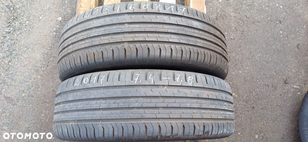 215/60R17 CONTINENTAL , dwie opony letnie. - 1