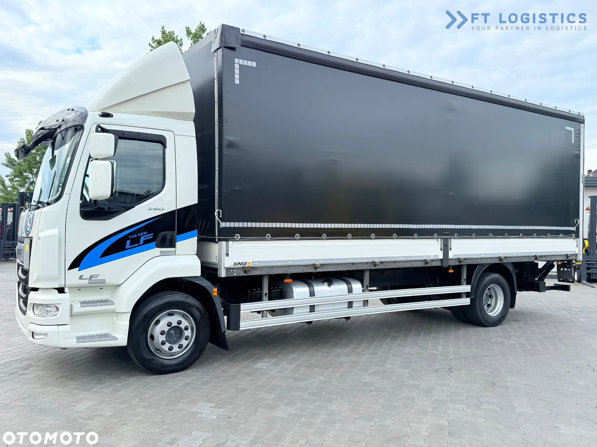 DAF LF 260 FA / AUTOMAT /  ŁADOWNOŚC 9255 / 4X2 / 18X PALETA / WINDA / BURTY / STAN IDEALNY! - 3
