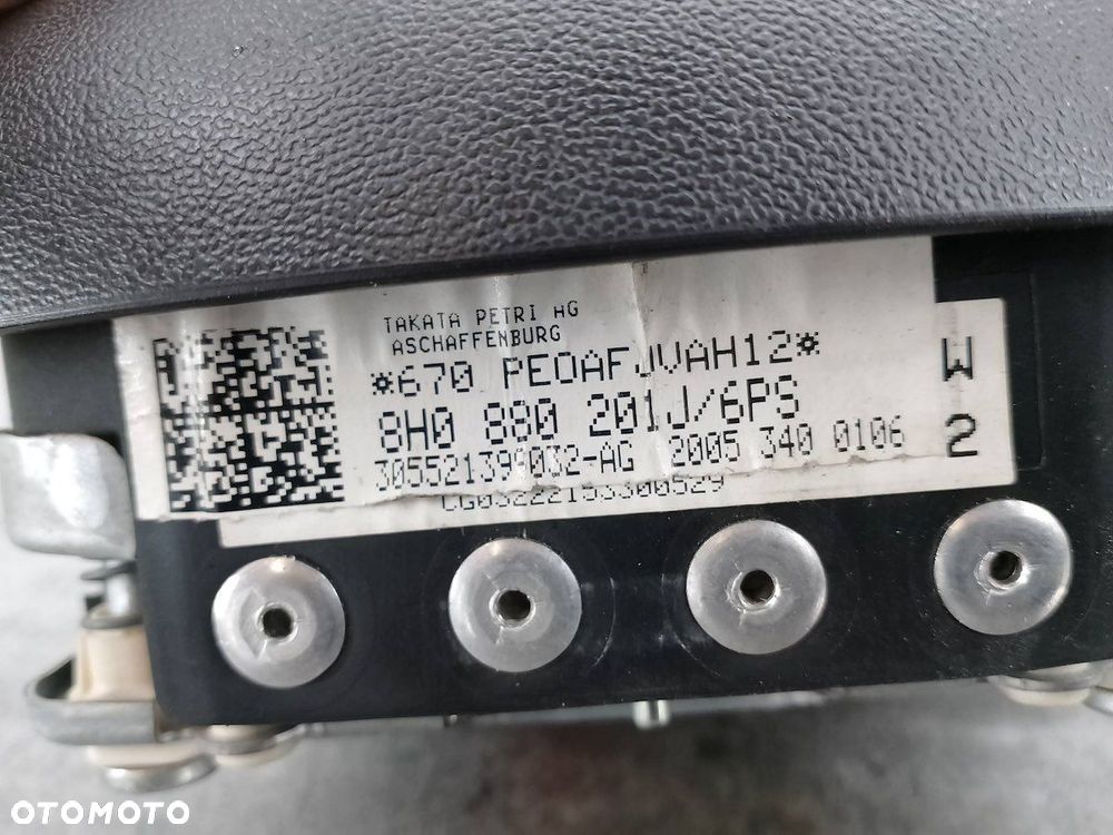 KIEROWNICA Z PODUSZKĄ AUDI A4 B7 8P0419689  8H0880201J - 9