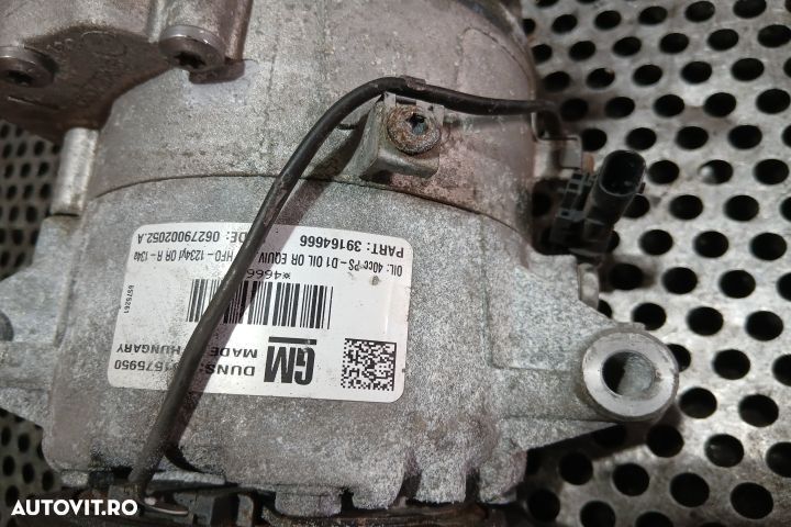 Compresor AC 6573022 39164666 6573022 39164666 Opel Zafira C [2012 - - 5