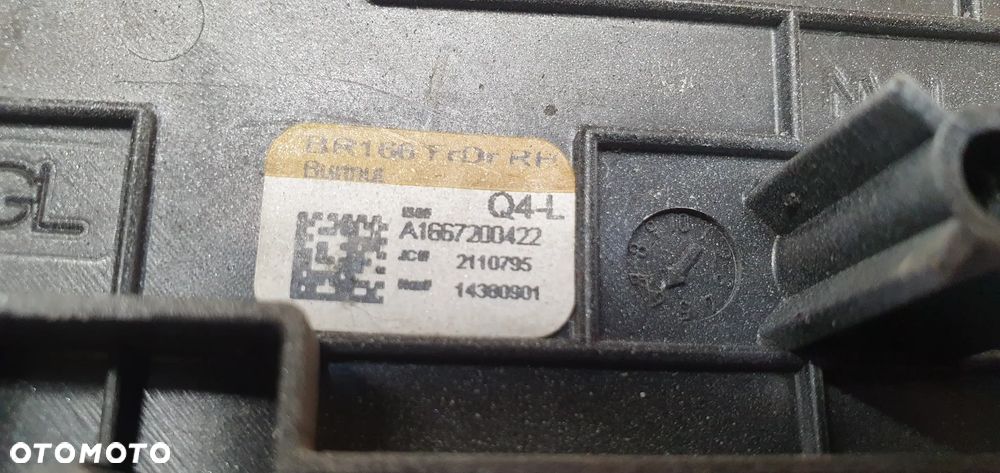 Listwa osłona dekor dekory komplet Mercedes GL X166 W166 - 17