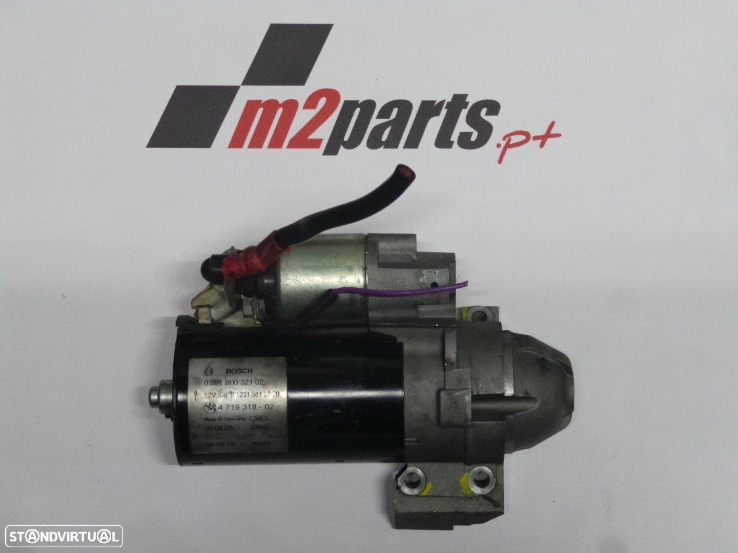 Motor de arranque Seminovo/ Original BMW X3 (E83) 12414719318 - 1