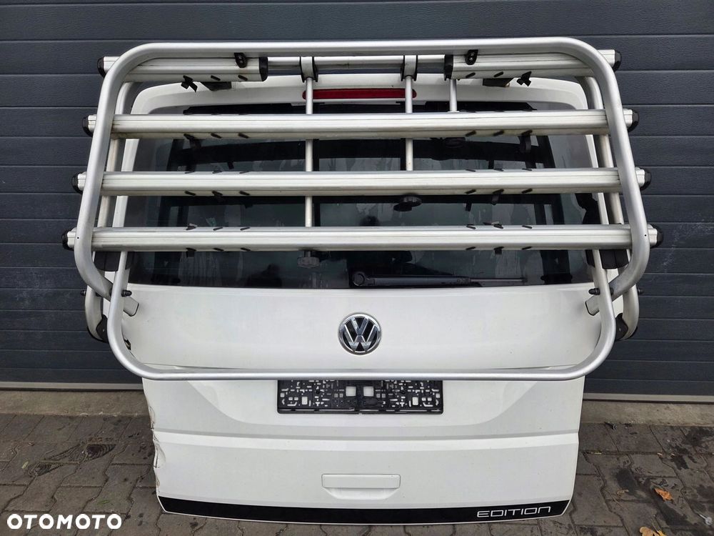 VW T6 klapa bagażnik rowerowy tył biały LB9A - 1