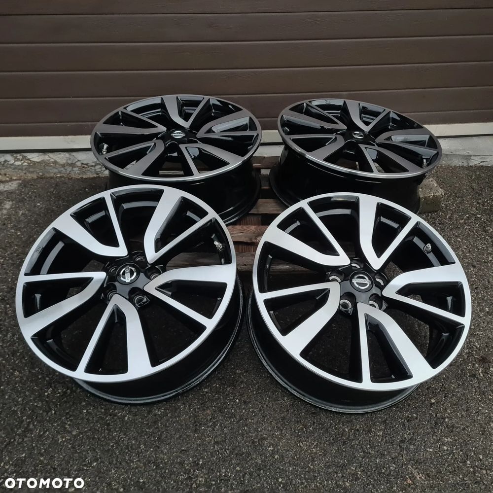 NISSAN QASHQAI J11 FELGI ALUMINIOWE 7JX19 ET40 5X114 plus czujniki - 1