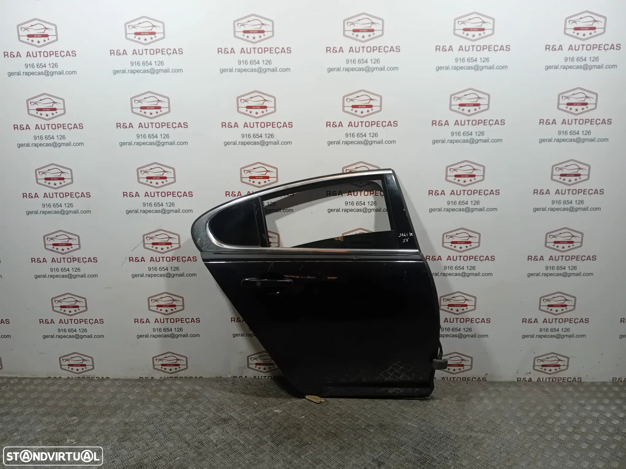 Porta Trás Traseira Direita Jaguar XF Original - 3