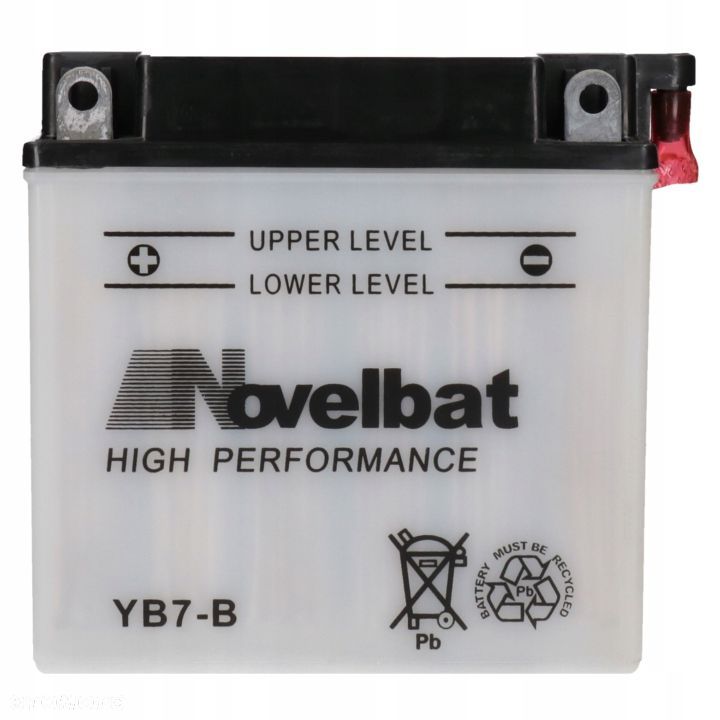Akumulator Novelbat YB7-B 12V 8Ah 110A L - 3