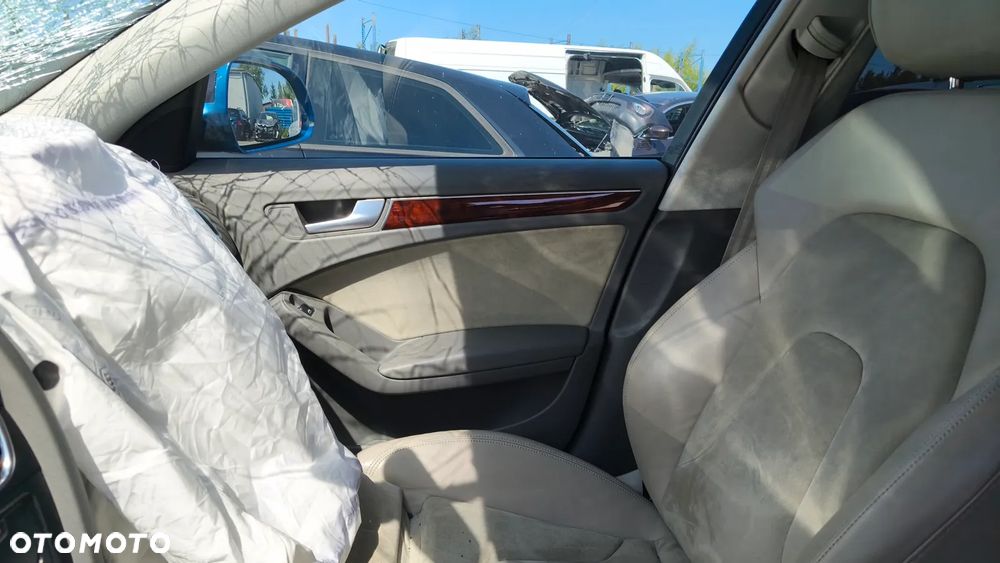 AUDI A4 B8 08r SEDAN FOTELE KANAPA PÓŁSKÓRA ALCANTARA EUROPA - 4