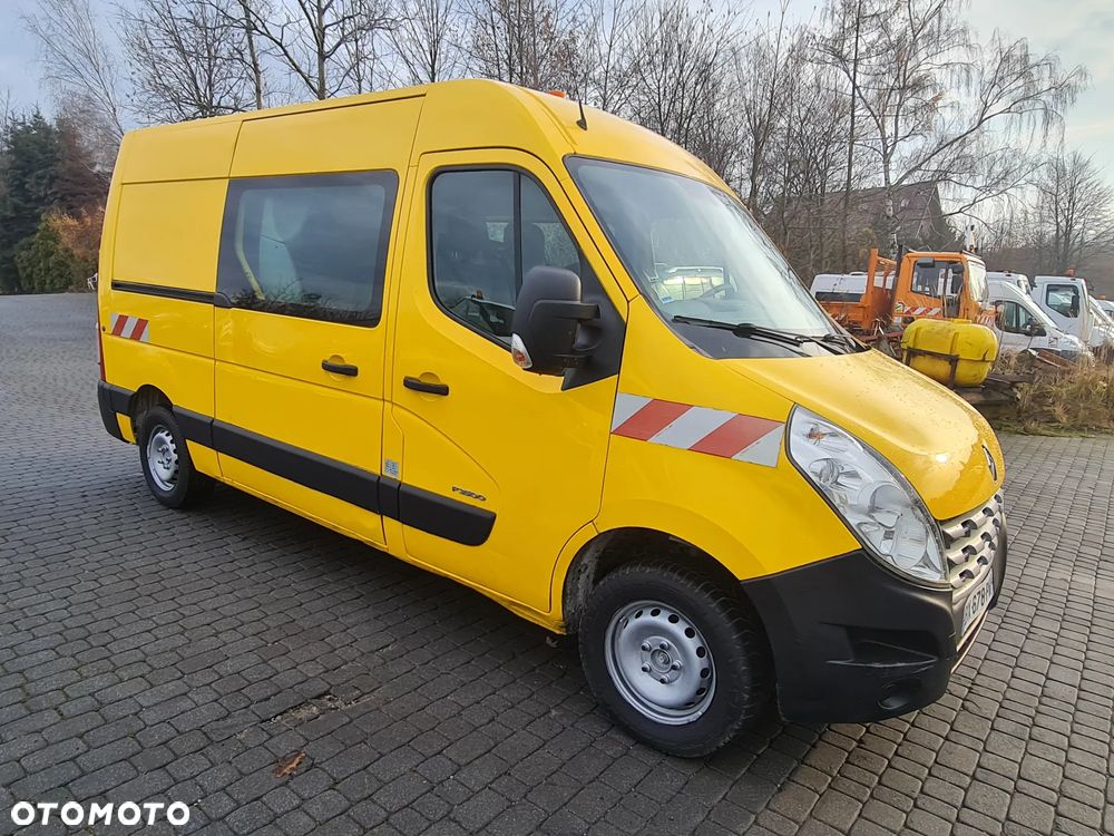 Renault Master 2011r. Brygadówka DUŻY WYBÓR 7 Osobowa Parktronic KIima L2H2 - 6