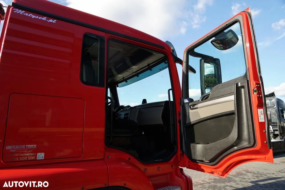 MAN TGS 18.500 / 4x4 / HIDRAULICĂ / HIDROPILARE / CABINĂ JOSĂ / EURO 6 / - - 37