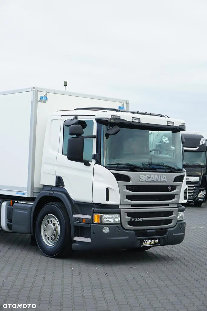 Scania P 320 / EURO 6 / KONTENER + WINDA / 22 PALETY / OŚ SKRĘTNA - 27