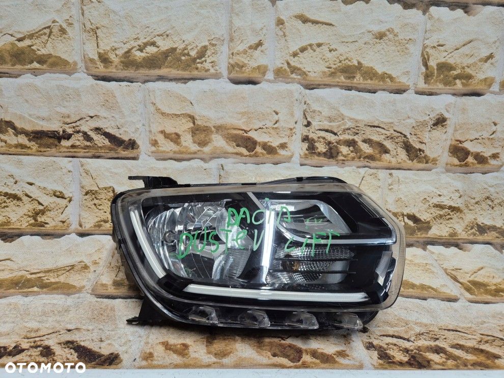dacia duster 19\' h7 + led EUROPA idealna prawa lampa - 1