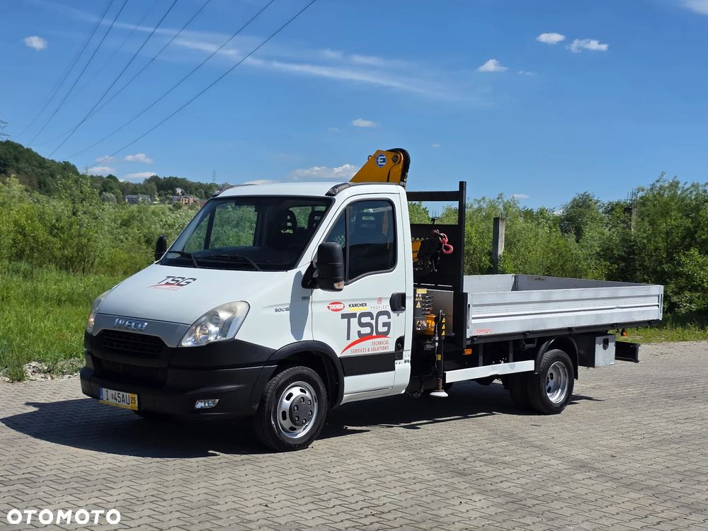 Iveco Daily 50c-15 Skrzynia 3.80 M + HDS 11.5 Metra ! Klima ! Effer 35/2S  ! - 8