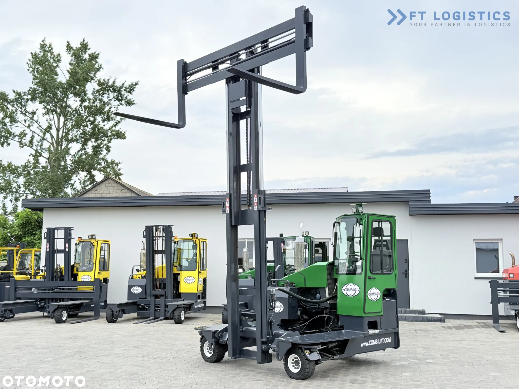 Combilift C4500 / DIESEL / DUPLEX 4000MM / SZEROKI POZYCJONER WIDEŁ / OGRZEWANIE / PEŁNA KABINA / STAN IDEALNY / Szeroka oferta wózków czterokierunkowych i bocznych, dopasowanych do różnorodnych potrzeb i zastosowań - 36