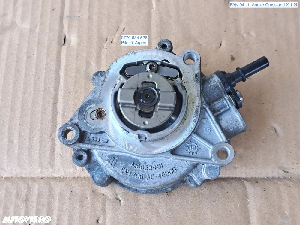 Pompa vacuum stare foarte buna Originala Opel Crossland X Citroen C3 C4 Peugeot 308 2008 208 3008 1.2i - 1